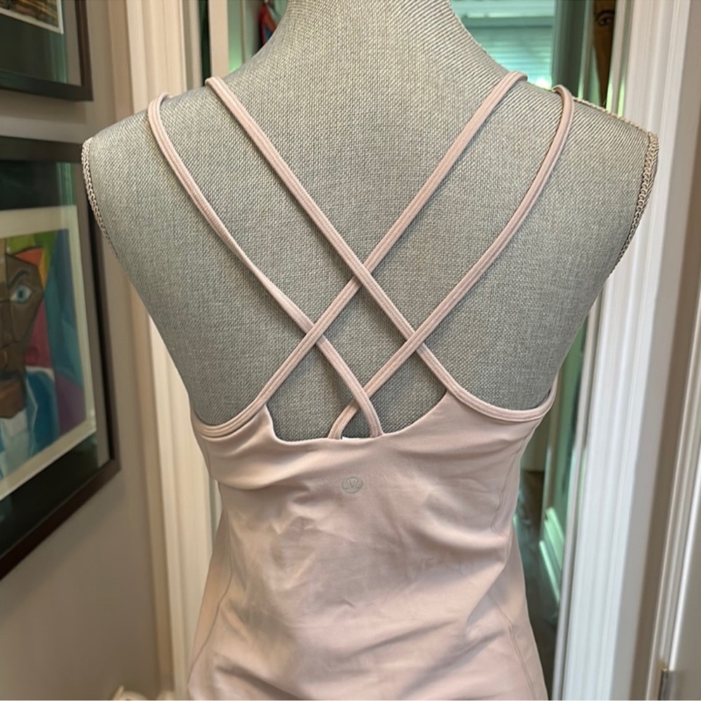 New Lululemon Pink Fitted Camisole Tank $68 - Picture 2 of 6